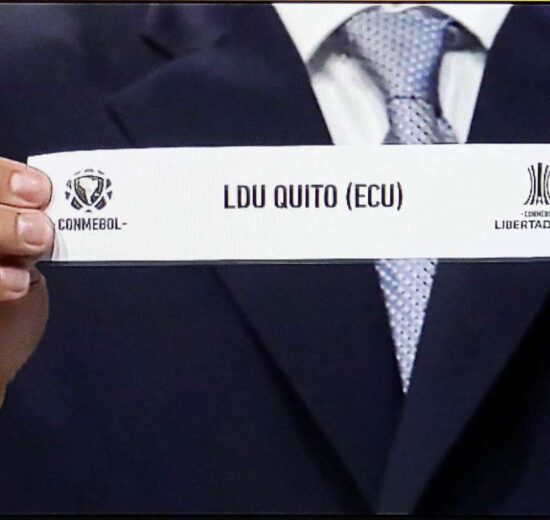 Sorteio da Libertadores