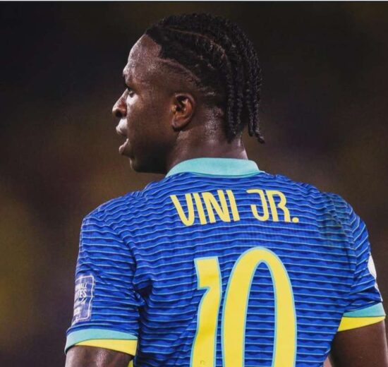Vinicius Júnior pela seleção
