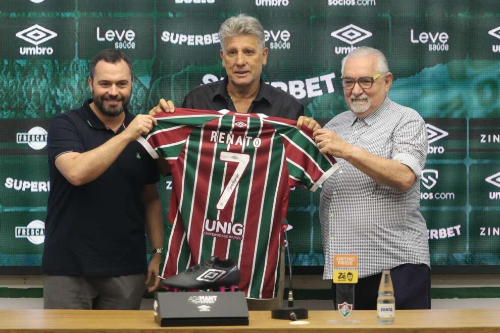 Renato Gaúcho é o novo técnico do Fluminense em 2025